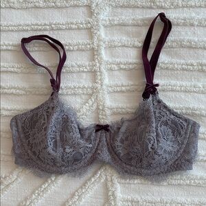 Victorias Secret Dream Angels Unlined Demi Bra in Dusty Lavender